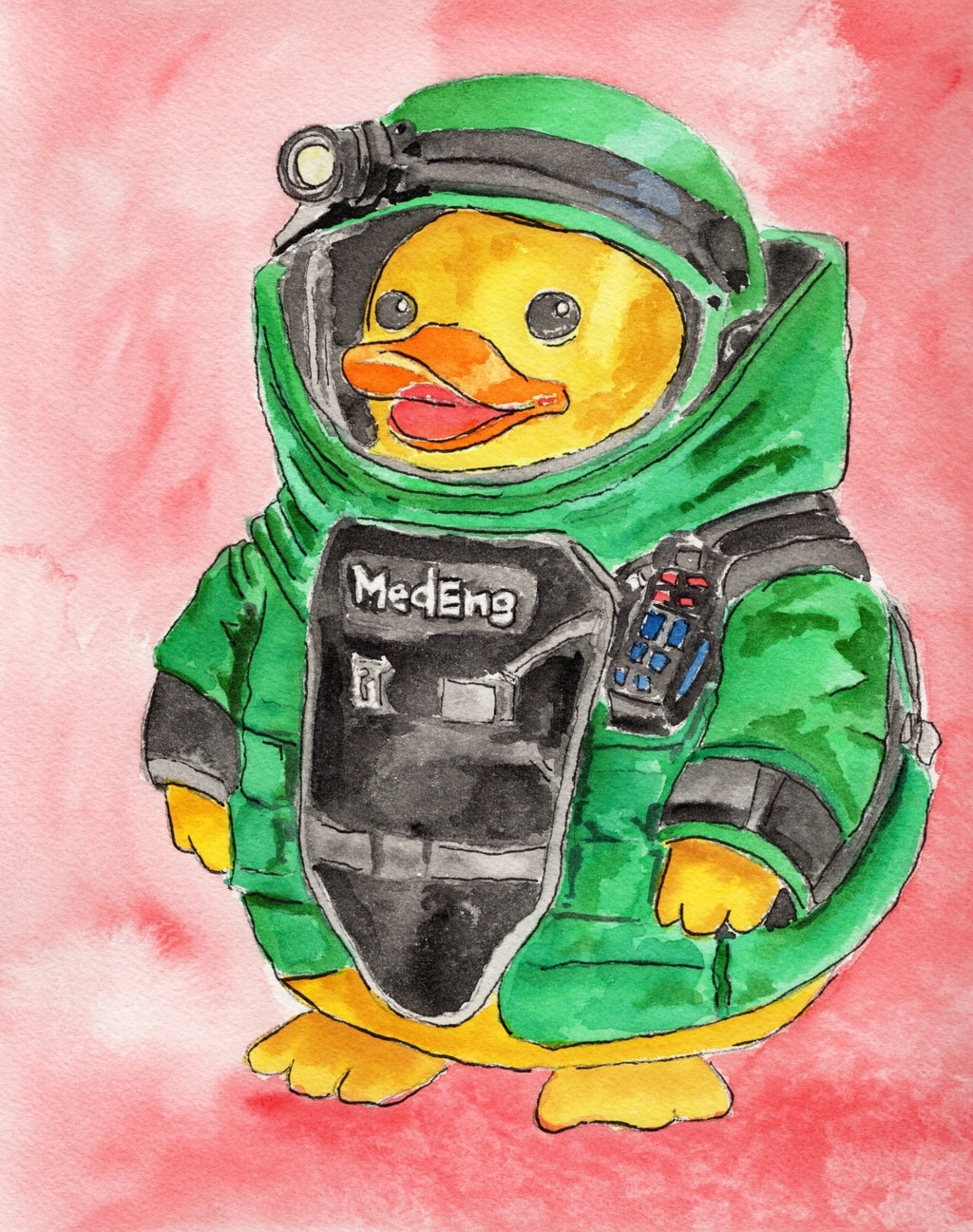 Burning Man 2026 – Limited Edition Card Pack (Desert Drop Series) collectible card hand painted duck art card, collectible mini art, travel souvenir, cruise gift idea - The Duck & Compass Society