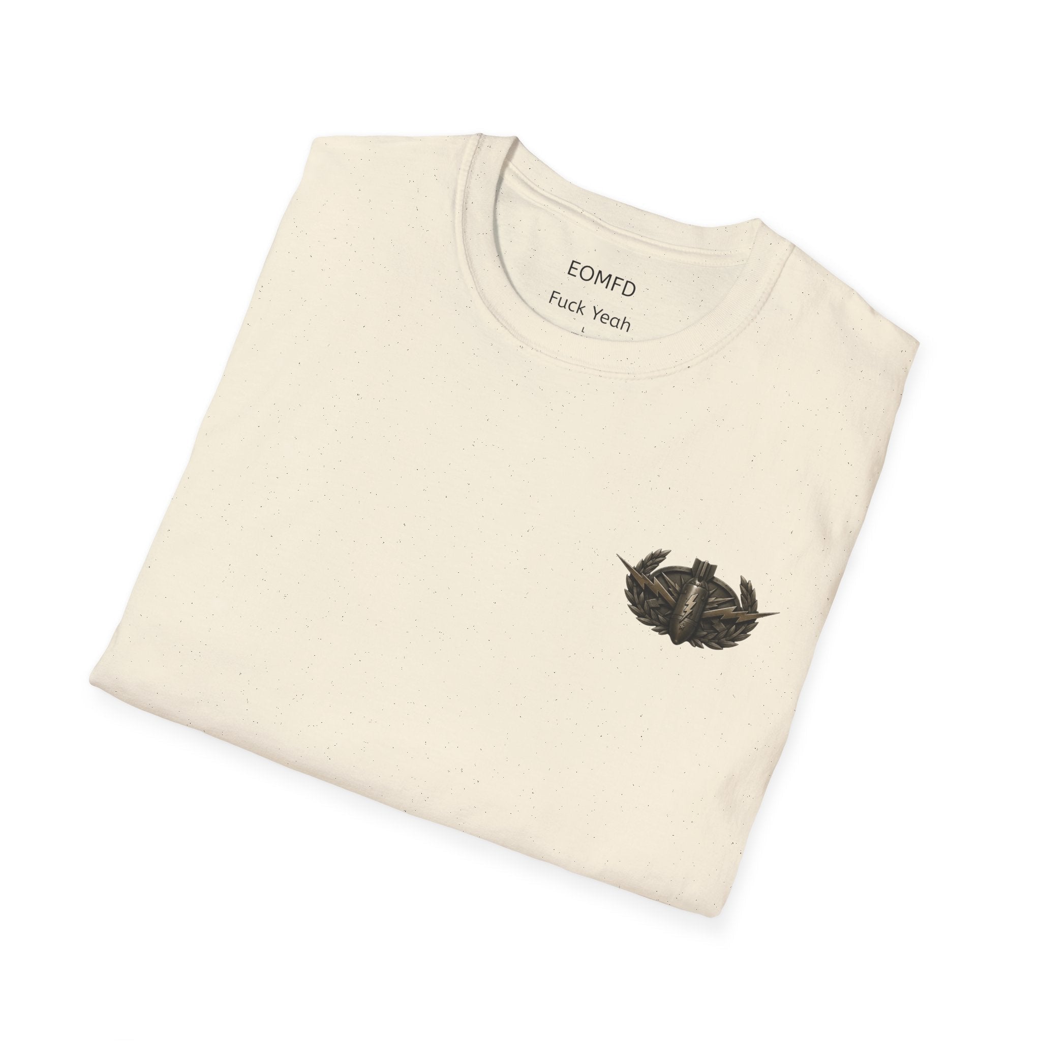 “End of the Rope” Vintage EOD Action Poster T-Shirt – Retro Bomb Squad Graphic Tee T-Shirt hand painted duck art card, collectible mini art, travel souvenir, cruise gift idea - The Duck & Compass Society