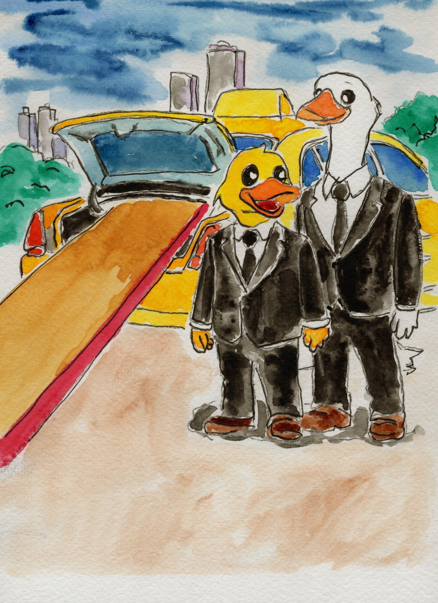 Endless Summer – Special Edition First Release Pack (Collector Series 001) collectible card hand painted duck art card, collectible mini art, travel souvenir, cruise gift idea - The Duck & Compass Society