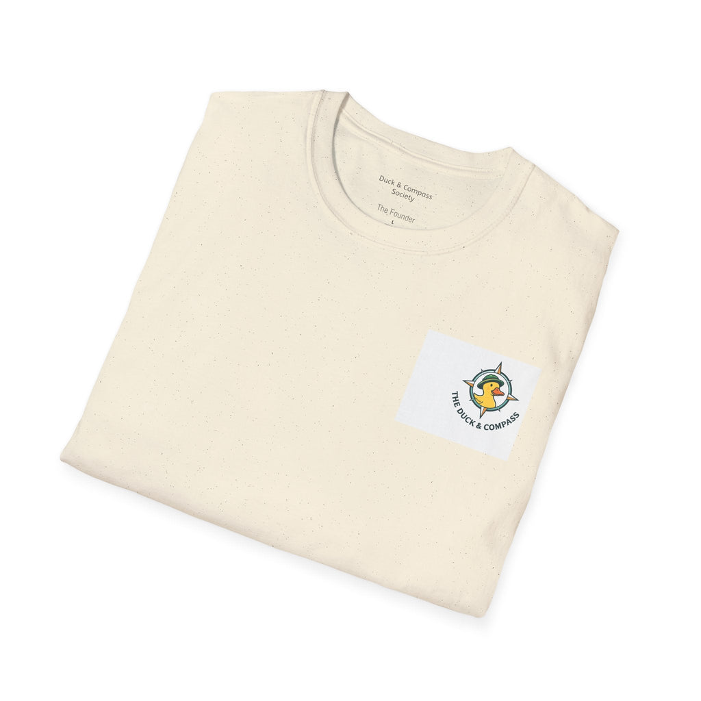 Rendered Safe Founder Edition - Premium Tee T-Shirt hand painted duck art card, collectible mini art, travel souvenir, cruise gift idea - The Duck & Compass Society