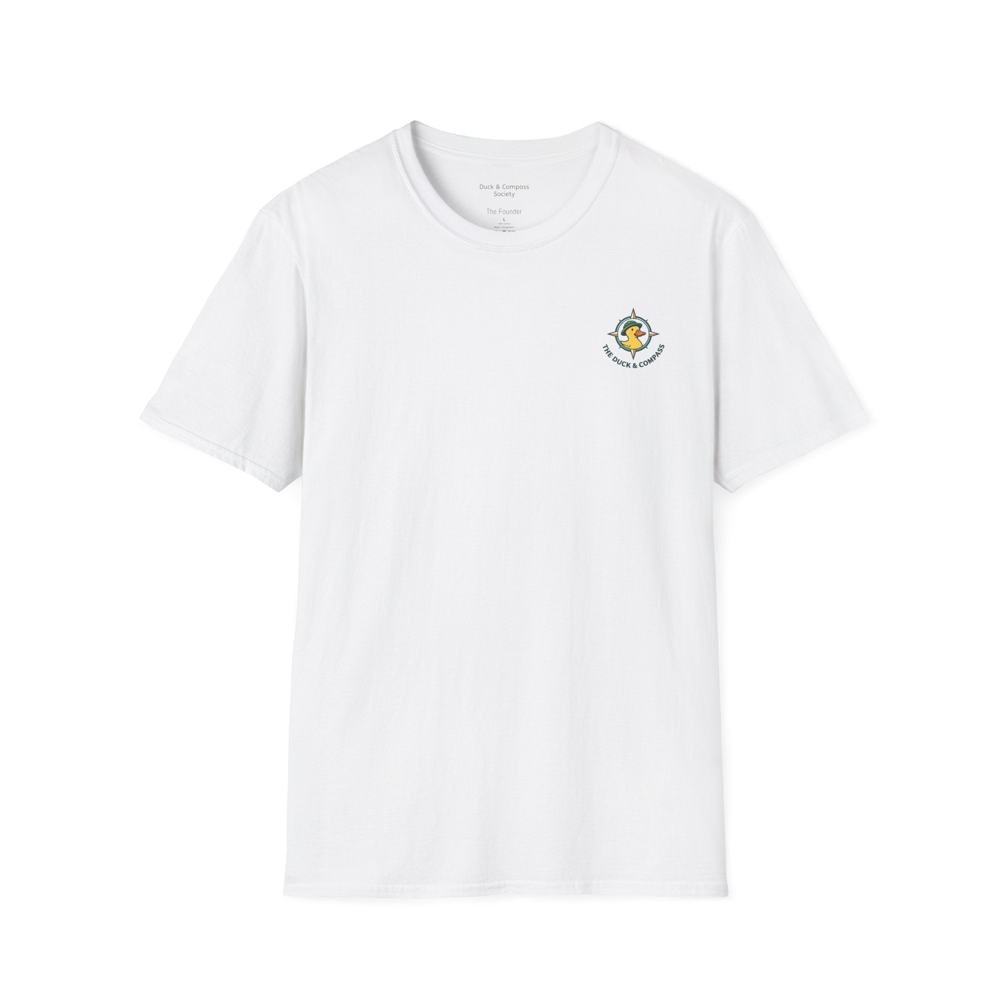 Rendered Safe Founder Edition - Premium Tee T-Shirt hand painted duck art card, collectible mini art, travel souvenir, cruise gift idea - The Duck & Compass Society