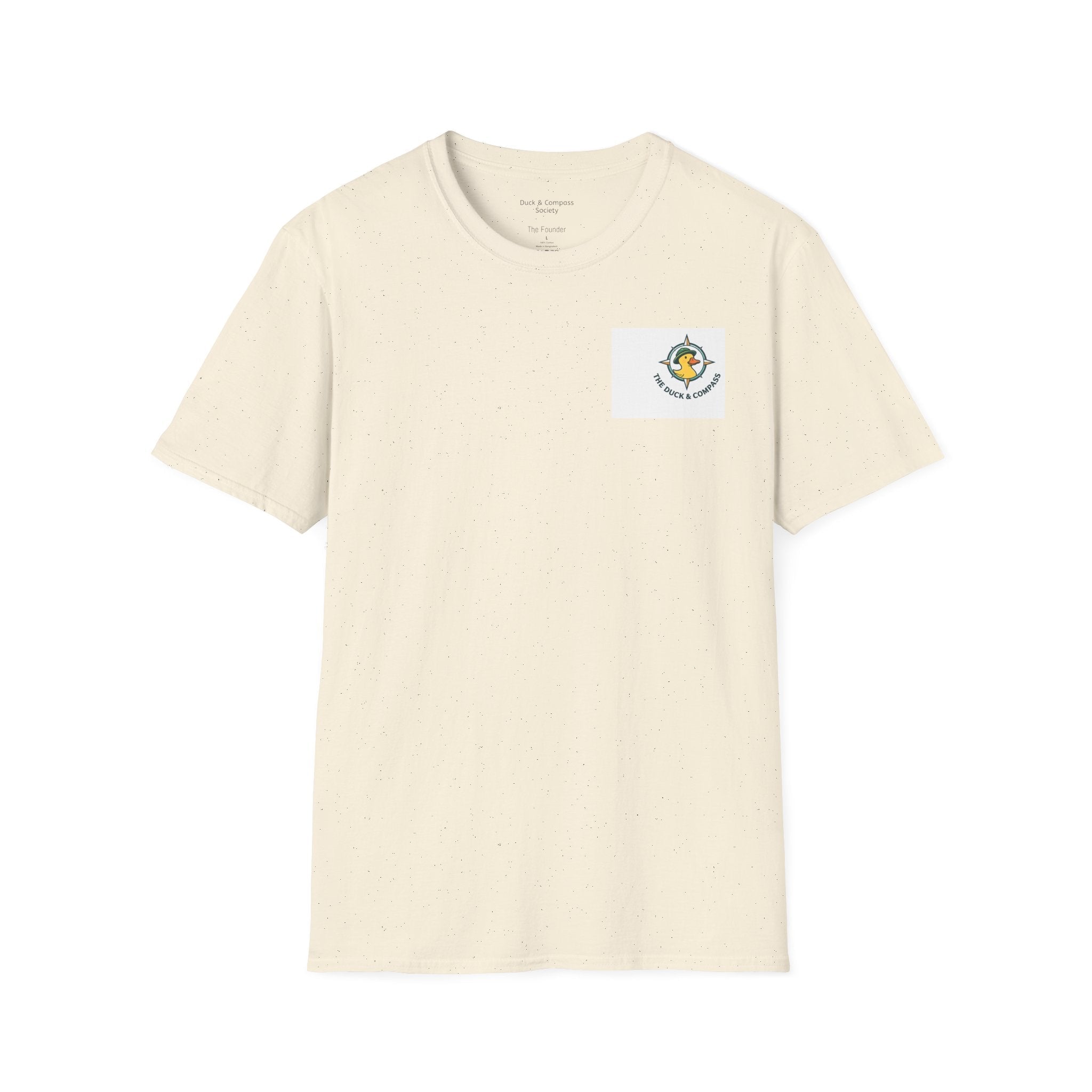 Rendered Safe Founder Edition - Premium Tee T-Shirt hand painted duck art card, collectible mini art, travel souvenir, cruise gift idea - The Duck & Compass Society