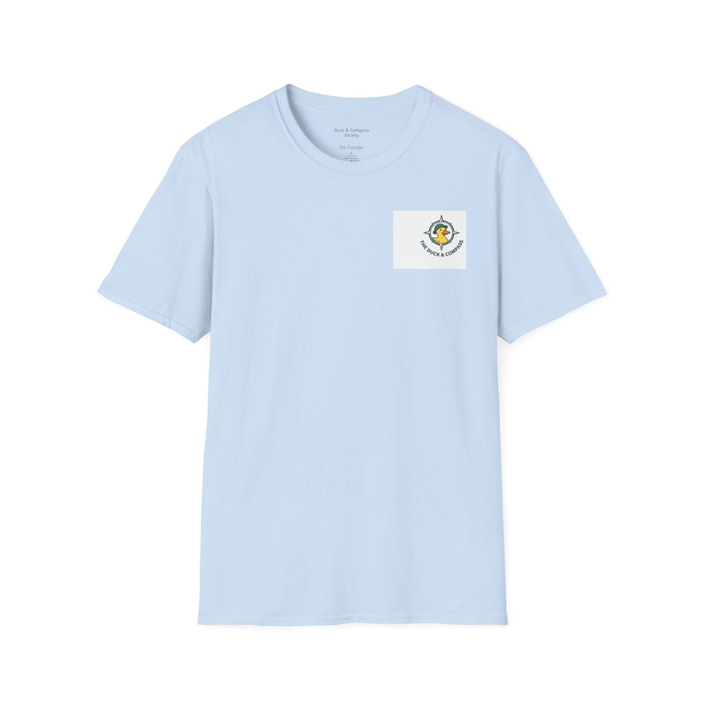 Rendered Safe Founder Edition - Premium Tee T-Shirt hand painted duck art card, collectible mini art, travel souvenir, cruise gift idea - The Duck & Compass Society