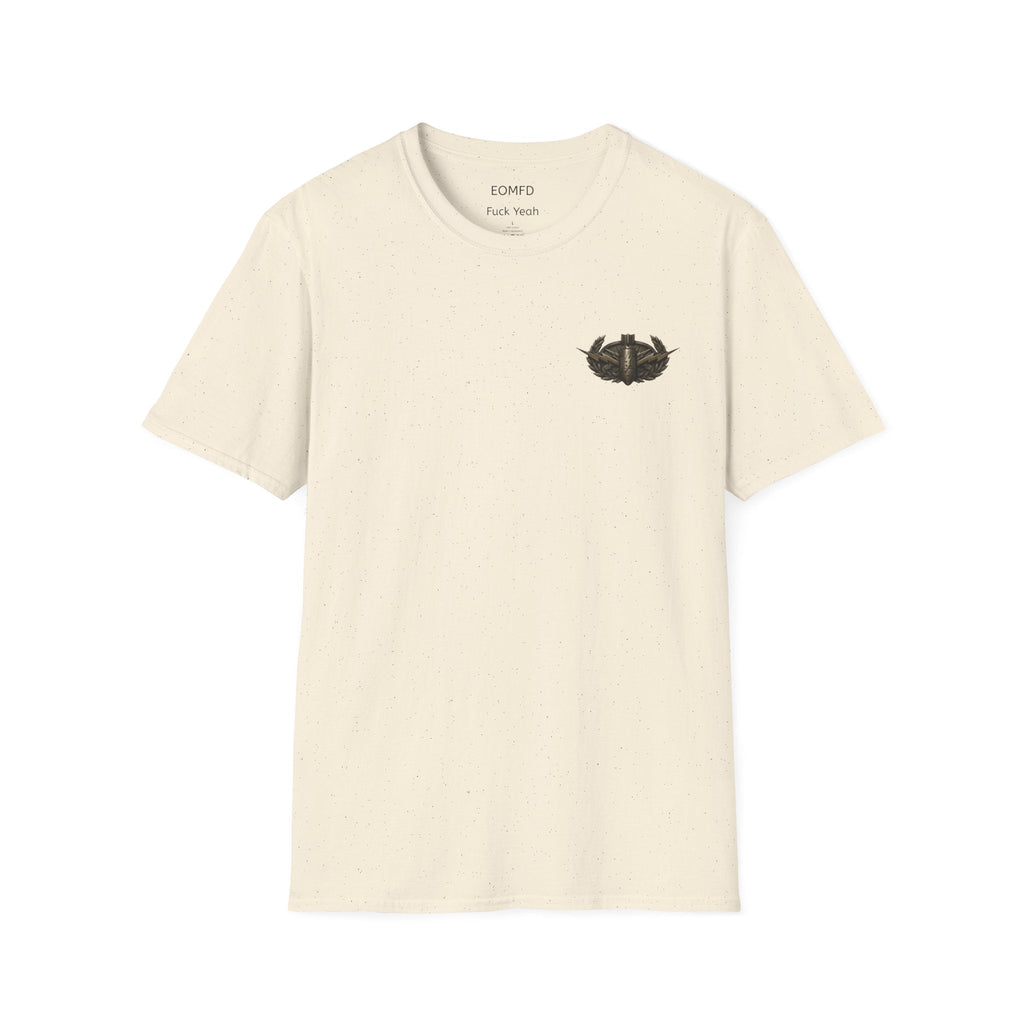 “The Last Wire” Vintage EOD Action Poster T-Shirt – Retro Bomb Squad Graphic Tee T-Shirt hand painted duck art card, collectible mini art, travel souvenir, cruise gift idea - The Duck & Compass Society