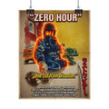 Zero Hour – Vintage Disaster Movie Poster Print by Timothy Colomer Poster hand painted duck art card, collectible mini art, travel souvenir, cruise gift idea - The Duck & Compass Society