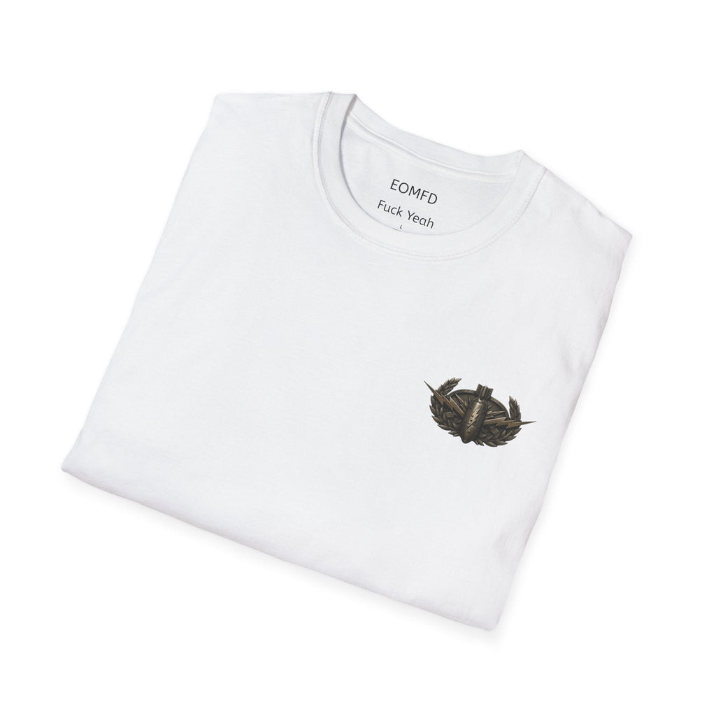 “Zero Hour” Vintage EOD Movie Poster T-Shirt – Retro Bomb Squad Graphic Tee T-Shirt hand painted duck art card, collectible mini art, travel souvenir, cruise gift idea - The Duck & Compass Society